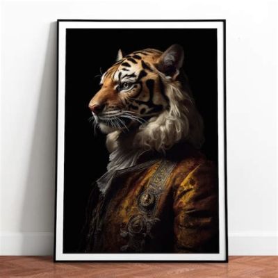 Hwado (The Painting of a Tiger) –  Bir Usta Eserinin Rönesans Çağı Güçlü Görüntüsü ve Zarif Çizgileri!